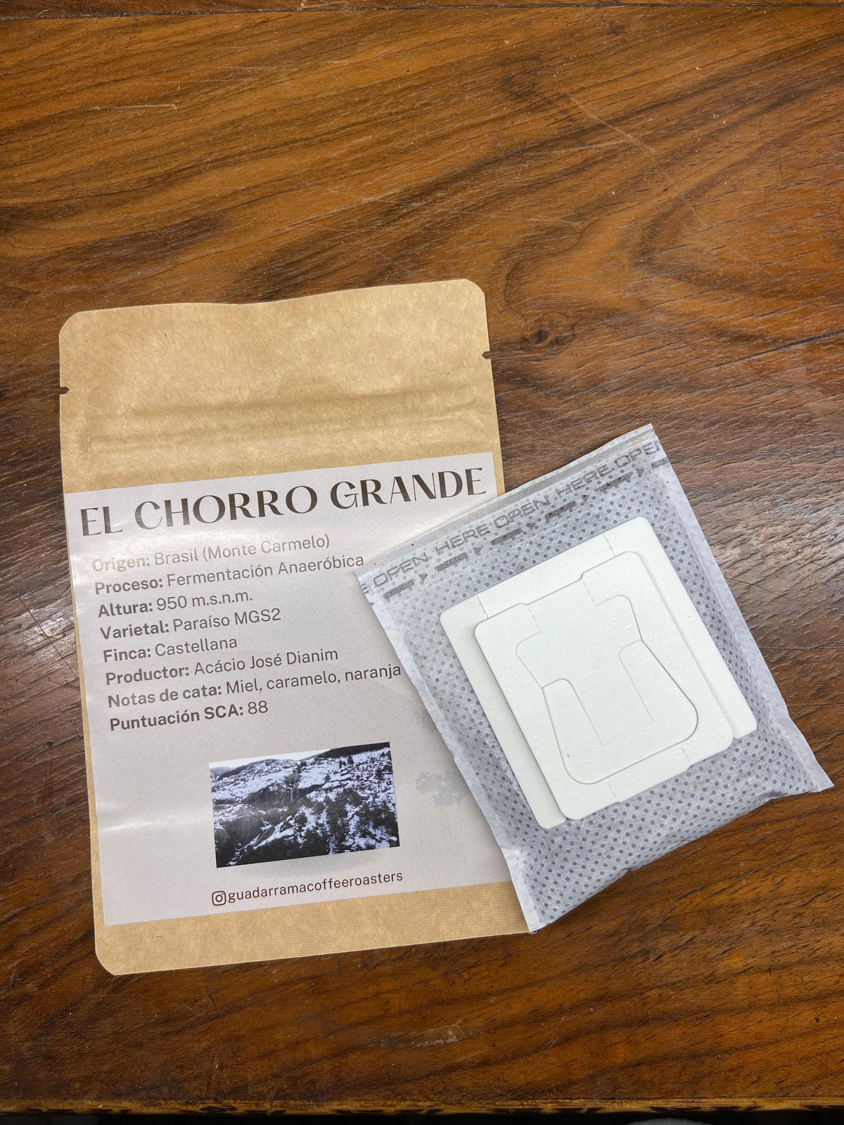 Drip Coffee Bags - Guadarrama Coffee Roasters