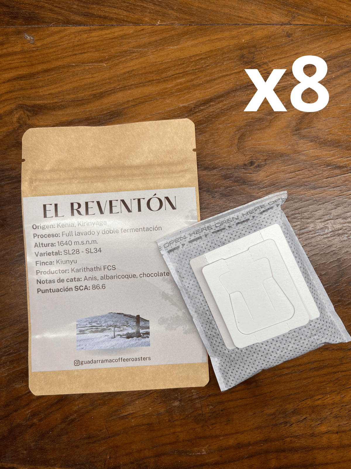 Drip Coffee Bags - Guadarrama Coffee Roasters