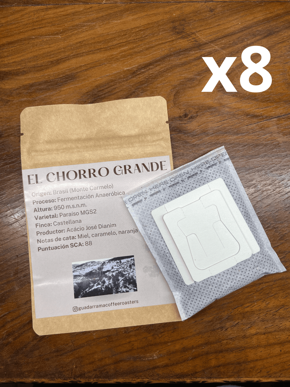 Drip Coffee Bags - Guadarrama Coffee Roasters